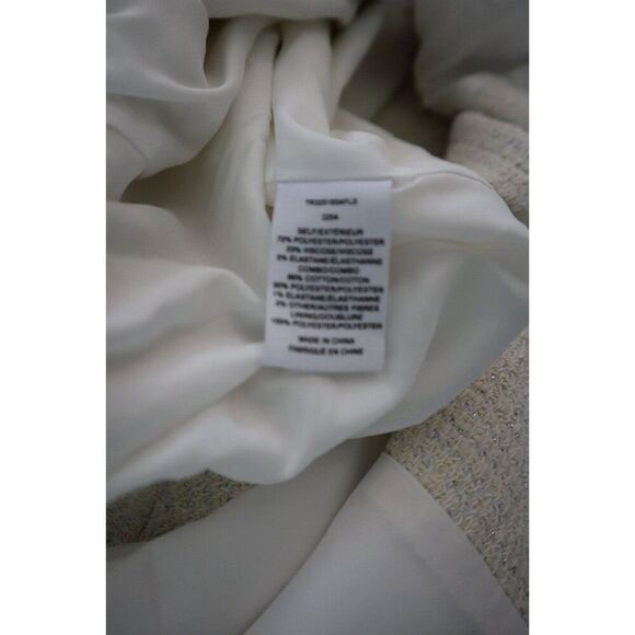 Derek Lam 10 Crosby Women's Sz 6 Ivory Chiara Blazer Sheath Dress - Picture 5 of 9